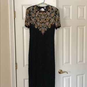 Sequined cocktail dress